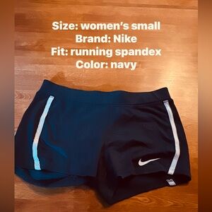 Nike Women's Navy Athletic Shorts